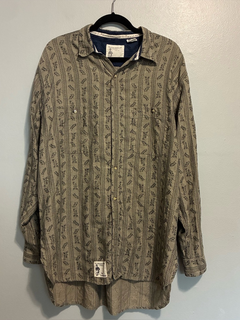 Vintage J.P. Callaghan’s 100% Cotton Button Down Shirt XL